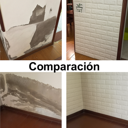 Placa 3D Autoadhesivas PACK X 10, MEDIDAS 70X77 LAS MAS GRADES, mas regalo